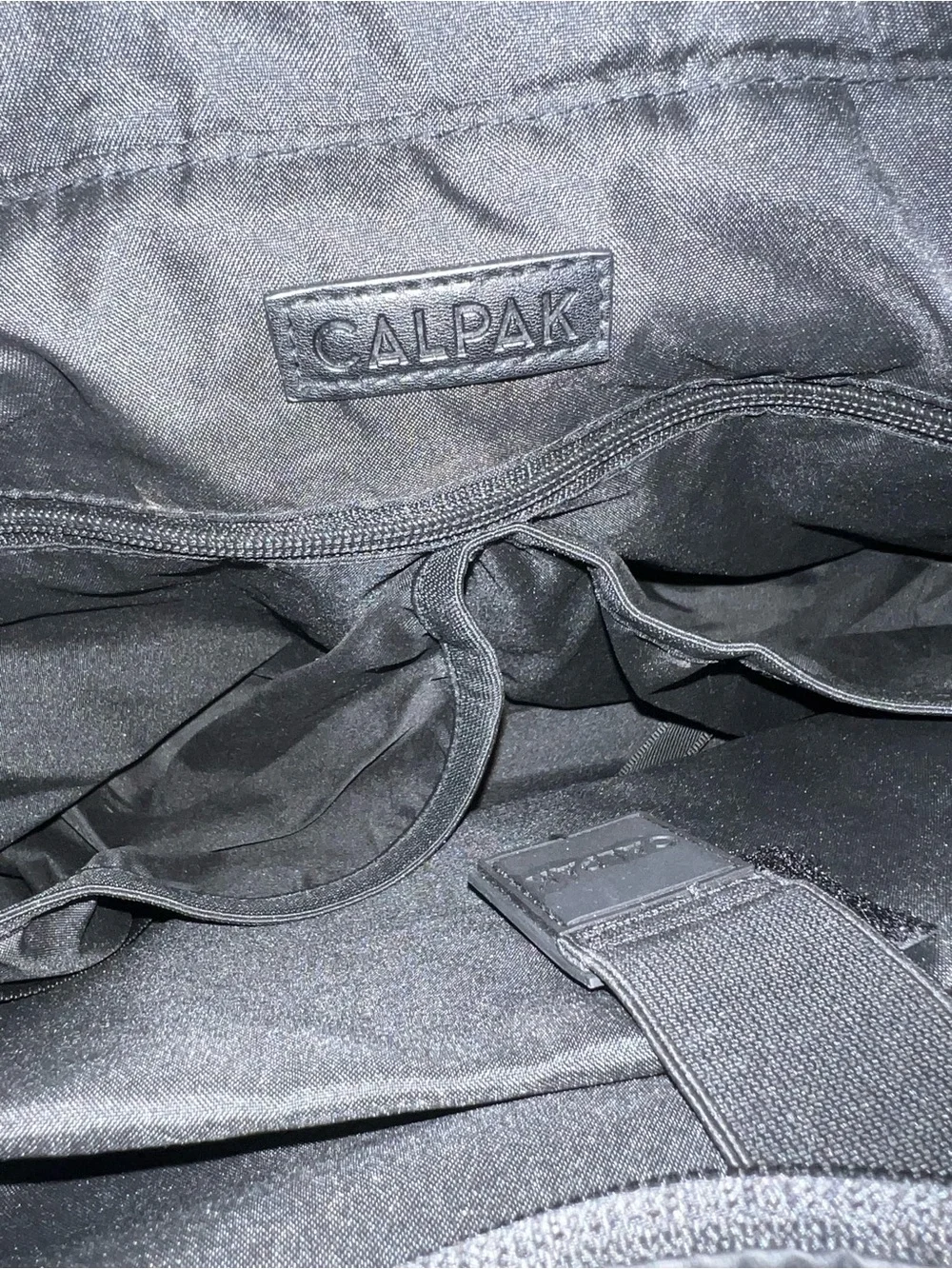 Calpak Luka Expandable Laptop Tote in Matte Black